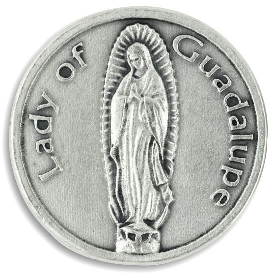 Our Lady of Guadalupe Pocket Token (Minimum quantity purchase is 1)
