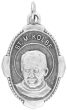  St Maximilian Kolbe / Patron for Addiction Medal - Unique Oval Shape - 1 inch    (Minimum quantity purchase is 3)