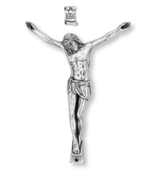 Silver Oxidized Corpus - 2 3/4"  Made in Italy *  (Minimum quantity purchase is 1)