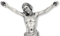   Silver Oxidized Corpus 4.5 Inch*  (Minimum quantity purchase is 1)