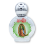 Our Lady of Guadalupe Holy Water Bottle - 2-3/4", Glass Color Image   (Minimum quantity purchase is 1)