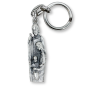 Holy Family Metal Key Chain - 4.5", Silver Ox  *  (Minimum quantity purchase is 1)