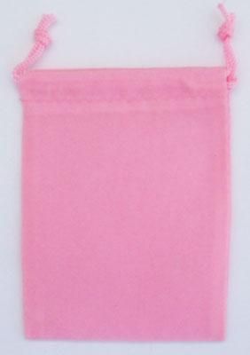  Pink Drawstring Velvet Rosary Pouch      (Minimum quantity purchase is 2)