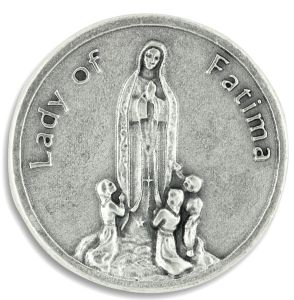  Our Lady of Fatima Pocket Token