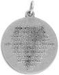  Serenity Prayer Round Medal with Praying Hands 1-1/8 inch  (Minimum quantity purchase is 1)
