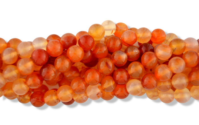 Red Aventurine Beads - Pkg 60 (Minimum quantity purchase is 1)