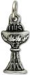 First Communion Chalice Charm Medal - 7/8" (Minimum quantity purchase is 3)