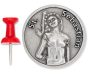  St Sebastian Pocket Token   (Minimum quantity purchase is 1)