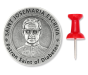  Saint Josemaria Escriva Pocket Token - Patron of Diabetes  (Minimum quantity purchase is 1)