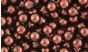  CZECH REPUBLIC Glass Pearl Beads, 6mm round, Merlot - 60 per pack   (Minimum quantity purchase is 1)