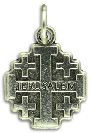   Jerusalem Cross Medal - 3/4 inch   (Minimum quantity purchase is 3)