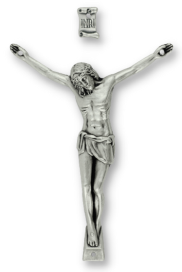  Silver Oxidized Corpus - 3 1/8" (8 CM) *  (Minimum quantity purchase is 1)