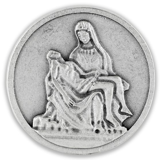   The Pieta "Better to have loved and lost..." Pocket Token   (Minimum quantity purchase is 1)