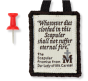 Traditional Brown Scapular - Extra Stitching - 100% Wool - MADE IN USA  (Minimum quantity purchase is 1)