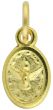  Holy Spirit / Holy Family Medal, Gold Tone - 1/2 inch   (Minimum quantity purchase is 3)