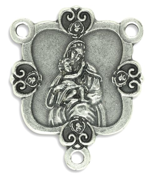 Ornate Mother and Child Center Piece - 1 1/8" (Minimum quantity purchase is 2)