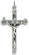 La Salette Crucifix – 1 7/8" Silver Oxidized, Made in Italy  (Minimum quantity purchase is 1)