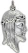 Profile of Christ with the Crown of Thorns - 1 9/16" * (Minimum quantity purchase is 2)