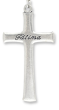 Blue and White 6mm Ceramic Bead Rosary with Our Lady of Fatima Center and Crucifix - 19 1/2"   (Minimum qty. purchase is 1) 