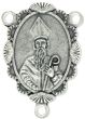  St. Patrick Shell & Scalloped Edge Center Piece - 1 1/4"    (Minimum quantity purchase is 1)