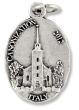  Saint Kateri Tekakwitha Medal 1 inch   (Minimum quantity purchase is 3)