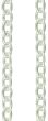  Continuous Rosary Chain - Silver OX 0.7mm  Heavy Duty - 4 ft    (Minimum quantity purchase is 1)