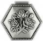  Metal Rosary Box with Floral Relief *  (Minimum quantity purchase is 1)  