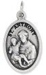  St Anthony / Sacred Heart of Jesus Medal - 1"  (Minimum quantity purchase is 2)