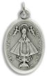  San Juan De Los Lagos / Pray For Us Medal - Italian Silver OX 1 inch (Minimum quantity purchase is 2)