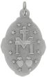  Our Lady of Grace / Miraculous Medal - Unique Oval Shape - 1 inch   (Minimum quantity purchase is 2)