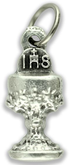  Eucharistic Host and Chalice Medal - 3/4"   (Minimum quantity purchase is 1)