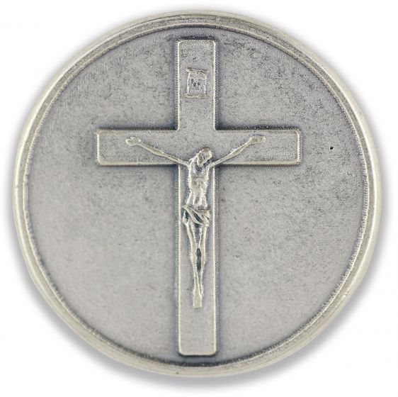 "I Carry a Crucifix" Pocket Token