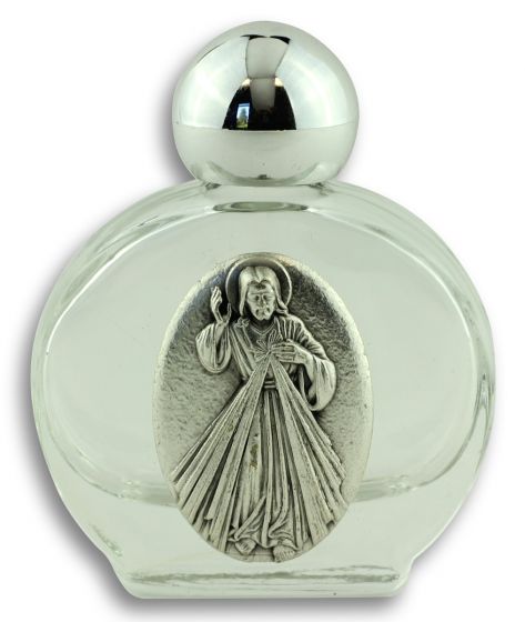  Divine Mercy Jesus Image Holy Water Bottle    (Minimum quantity purchase is 2)