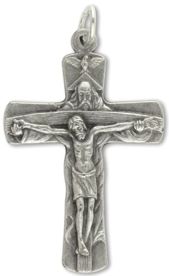   Trinity Crucifix - 1 1/8"  (Minimum quantity purchase is 2)