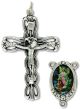 Curved Ornate Crucifix / Guardian Angel Centerpiece Set  (Minimum quantity purchase is 1)