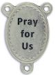 Holy Family / Pray for Us Centerpiece - 1 1/8"  MARCH SALE!  YEAR OF THE HOLY FAMILY! 