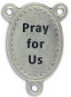    St Peregrine / Pray for Us Centerpiece - 1 1/8"   (Minimum quantity purchase is 3)