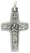  Official Pope Francis Cross Crucifix 1-1/8 inch Antonio Vedele Authentic Vatican Original     (Minimum quantity purchase is 2)