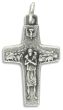 Official Pope Francis Cross Crucifix 1-5/8 inch Antonio Vedele Authentic Vatican Original Pectoral Cross (Minimum quantity purchase is 1)