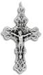   Ornate Fleur-de-Lis Crucifix 2 inch *   (Minimum quantity purchase is 3)