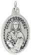   St Dymphna / Pray for Us Medal - 1 1/8"     (Minimum quantity purchase is 3)
