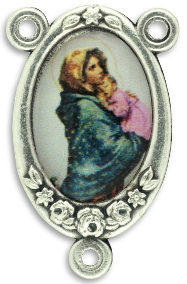 Madonna of the Streets Color Image Center Piece - 1 inch   (Minimum quantity purchase is 2)