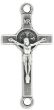 St Benedict Crucifix Our Father Bead - 1" Silver Oxidized, Made in Italy  *   (Minimum quantity purchase is 6)