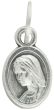 Our Lady of Medjugorje / Divine Mercy Jesus Medal 9/16 inch  (Minimum quantity purchase is 3)