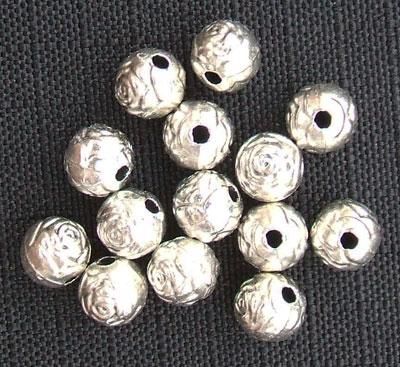 Buy Round Rose Bud Rosary Bead 6mm Pkg of 12 Gifts Catholic