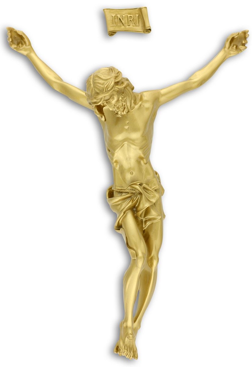 Buy Golden Bronze Finish Large Resin Corpus, 9.1/2in | Gifts Catholic
