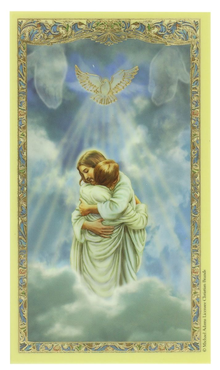 Buy Safely Home/The Reunion Laminated Prayer Card | Gifts Catholic