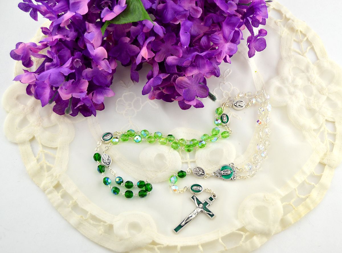 Tri sales color rosary