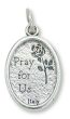 Pope Leo XIV Medal - Silver Ox, 1" Oval  * (Minimum quantity purchase is 3)