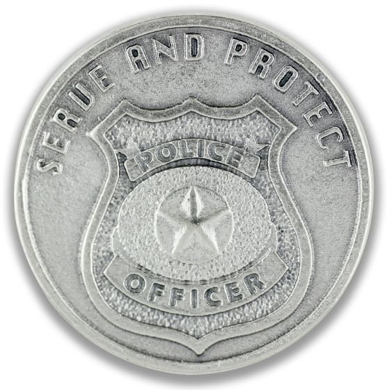 Police Serenity Prayer Pocket Token   (Minimum quantity purchase is 1)
